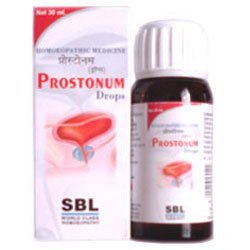 SBL Set of 2 Packs of Homeopathy Prostonum Drops by SBL