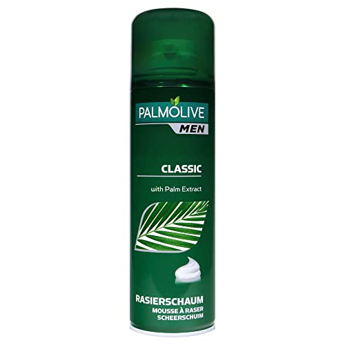 Palmolive Rasierschaum Classic (1x300ml Flasche) + usy Block