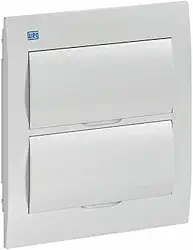 Weg Quadro De Distribuição Elétrica QDW02-24-BE, Plástico, 24 Disjuntores, Trifásico