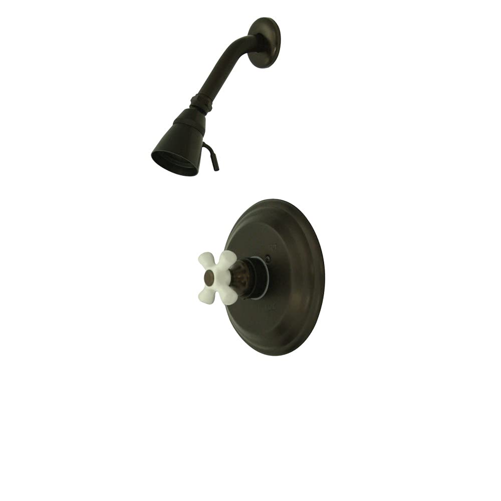 Mitigeur douche Kingston Brass KB3635PXSO bronze huilé pour baignoire ancienne