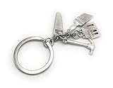 Fini la recherche de clés : grâce à ce porte-clés pratique, vous n'aurez plus jamais à chercher votre clé longtemps ! Le design du pendentif vous facilite la recherche.