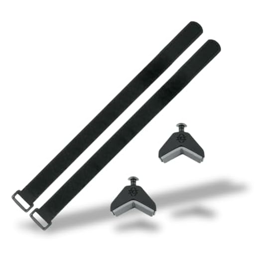 SKS GERMANY Anywhere Befestigungsadapter für Flaschenhalter (Fahrradzubehör mit flexiblem Befestigungssystem, gummierte Klettverschlüsse inkl. Adapter), schwarz