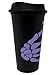 Imagen de STARBUCKS Taza de viaje reutilizable con diseño de esqueleto de Halloween