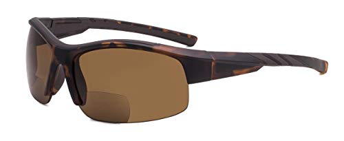 Gafas de sol bifocales para running y ciclismo con montura TR90 flexible