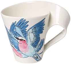Villeroy & Boch 10-4200-9100 NewWave Caffè New Wave Coffee Mug Lilac-Breasted Roller, 300 ml, Height: 11 cm, Premium Porcelain, Purple