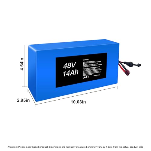 Batería de Litio 48V 14Ah para Bicicletas y Scooters miniatura 2
