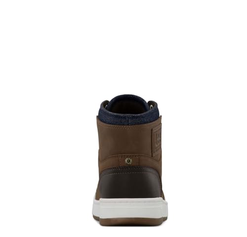 Lee | Daybreaker Hi Sneaker for Men | Comfortable Denim Men's Shoe | Everyday Men Footwear, British Tan/Chocolate, 11 - Image 3
