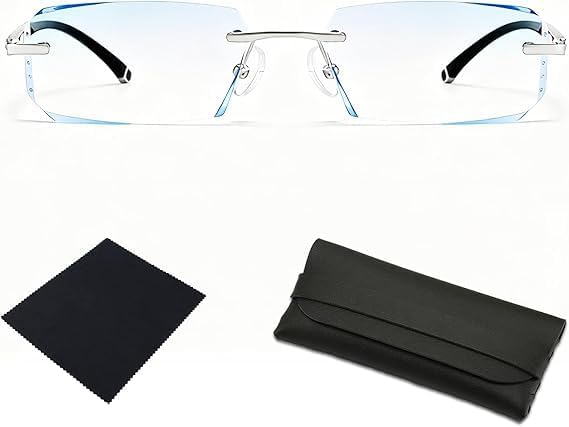 CREPE 2026 New Clarity Blue Auto Focus Glasses Self Adjusting Women Clarity Auto Focus Glasses Men Intelligent Dual