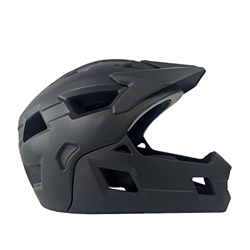 Demon United Kids Fr Link Edition Bicycle Full Face Helmet With Detachable Chin Guard- Fits Kids Head 50 Cm-53 Cm #TOP3