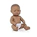 Miniland Educational - 12.63'' Anatomically Correct Newborn Baby Doll, Hispanic Girl