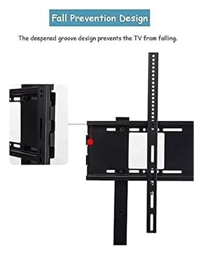 Soporte móvil para TV de 55" a 90" con altura ajustable miniatura 2