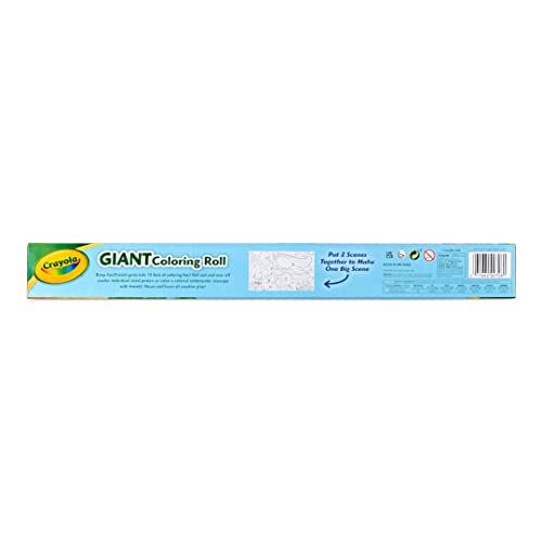 Crayola Giant Coloring Roll, 15 Perforated Ocean Coloring Pages, Gift for Kids, Ages 3, 4, 5, 6 - image 7