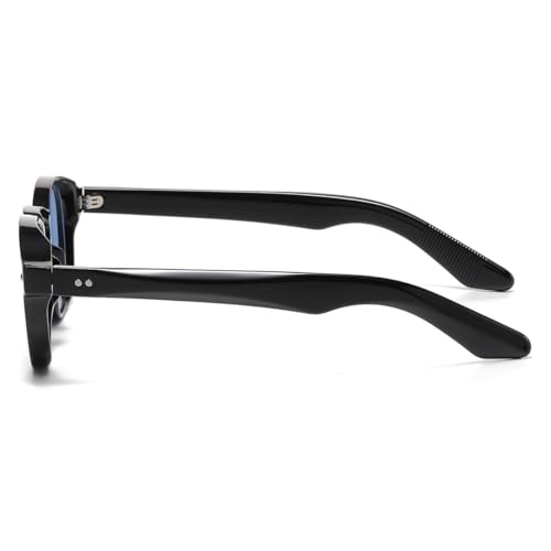 Image of Retro Round Sunglasses for Women Men 90s Fashion Simple Small Round Style Sun Glasses UV400 Protection Shades