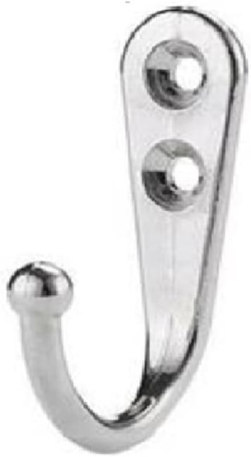 10 Pack Small Metal Hook Key Coat Coat Hook Bathroom Kitchen Bedroom Coat Rack(E)