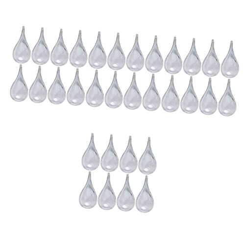 Nolitoy 32 Pcs Hollow Drop Ball Clear Ornaments Clear Christmas Ornaments Wedding Decorations Christmas Fillable Ornaments Christmas Tree Baubles Clear Plastic Balls For Crafts Xmas Decor #TOP19