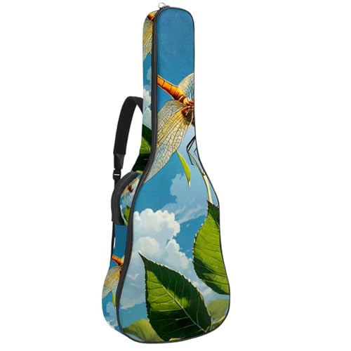 Sac de transport imperméable pour guitare acoustique, idéal pour musiciens nomades