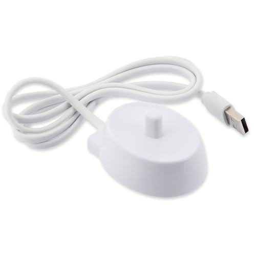 Carica Spazzolino Elettrico da Muro Usb a Base Tonda - Ottimo per Viaggio
