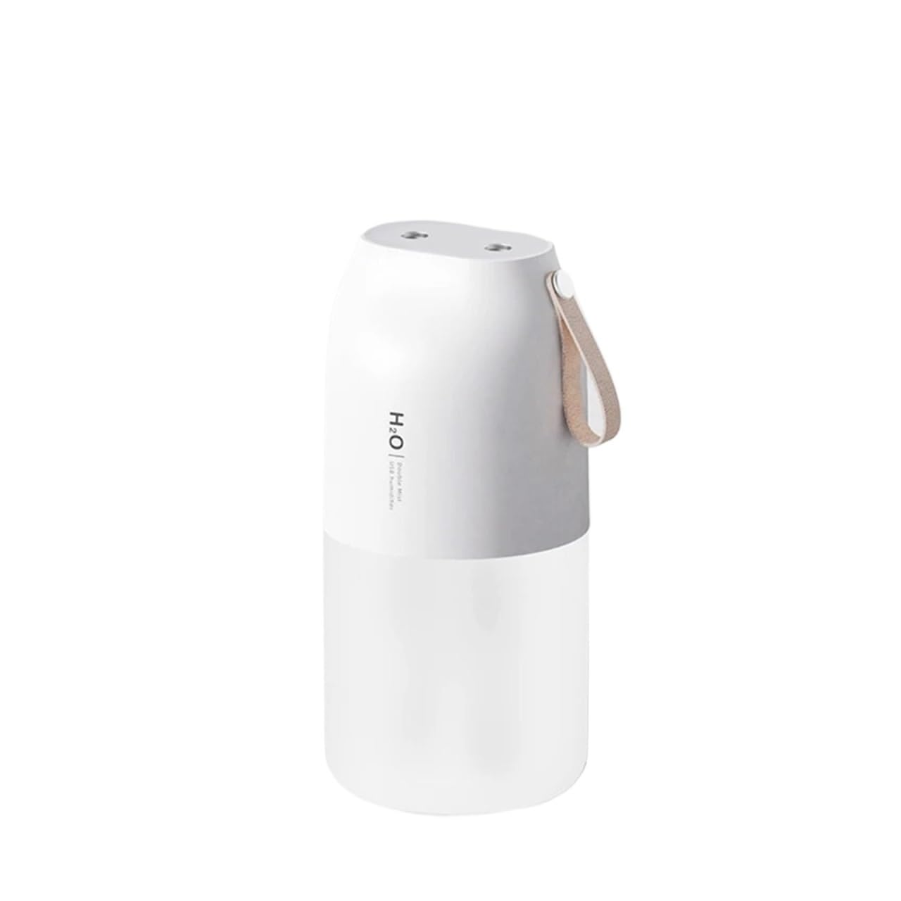 Umidificatore, Umidificatore D'aria Ricaricabile Senza Fili 2000mAh Diffusore Di Nebbia Fredda Wireless A Ultrasuoni For Auto E Casa Con Lu Notturna Calda per Casa e l'ufficio(Pink)