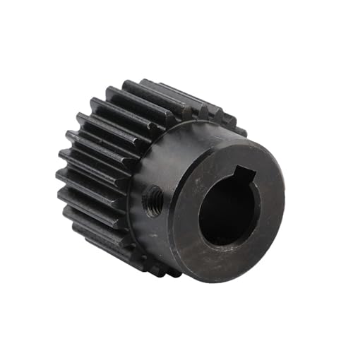 Bevel Gear Pinion Hardware Mechanical Motor Gear 20 Teeth Spur Gear Bearing Diameter 12 12.7 14mm for CNC Router Engraving Milling Machine(14mm)