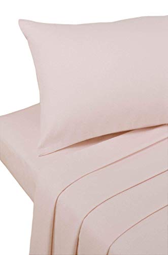 Bedding Heaven Drap-Housse en Percale Rose Idéal pour lit superposé, Petit lit Simple et lit de Caravane Cover