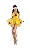 Party King Women's Plus Size Last Petal Belle, 2X Yellow