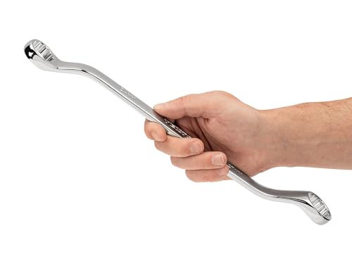 Image of TEKTON 24 x 27 mm 45-Degree Offset Box End Wrench | WBE24324