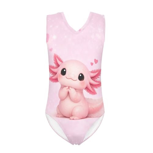 Image of Mumeson Girls One Piece Swimsuits Lightweight V-Neck Swimwear Bathing Suits for Little Girls 3-14 Years