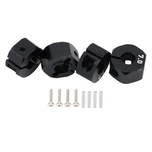 CpANZT For HSP For HPI For Tamiya For Traxxas For Slash A~A 5mm 6mm 7mm 8mm 9mm 10mm 11mm 12mm RCA_v^[AZphCunuAslWt(Black