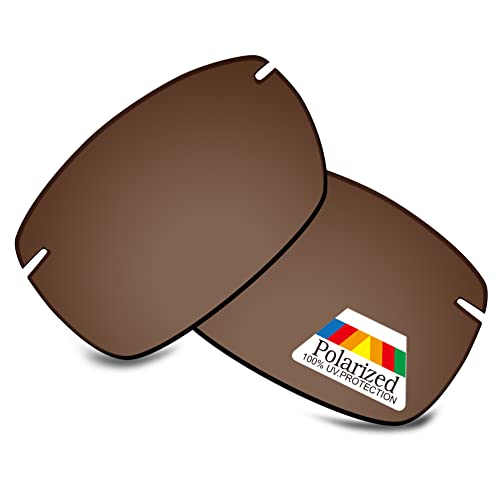 Bwake Replacement Lenses for Maui Jim Lighthouse Sunglasses MJ423 - Cinnamon Brown POLARIZED