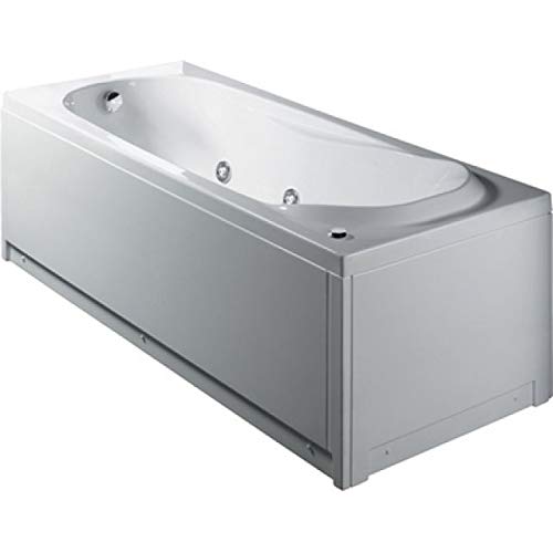 Bañera rectangular con hidromasaje y panel mod. Itaca 170 x 70 cm