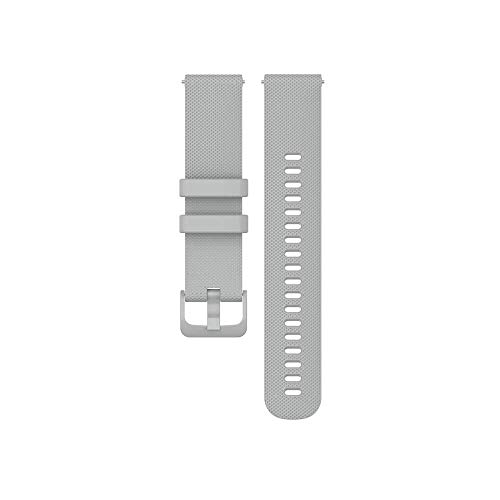 PINHEN 18MM 20MM 22MM時計 バンド 腕時計用ベルト シリコーンストラップ ラバーベルト運動 交換バンド 高級シリコン ベルト防水 (18MM Grey)