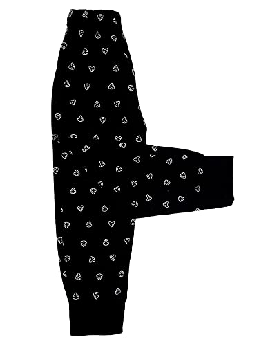 Image of Cotton Solid Track Pant for Boy's & Girl's | Playwear Pants for Kids Loose Fit Pants for Unisex Pack of 1 (BLK-103 Black)