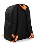 Dragon Ball Z Boys Backpack | Black & Orange Rucksack with Adjustable Straps | Goku Character Practical & Organised Luggage Sports School Bag For Kids | Anime TV Series Merchandise Gift - Image 2
