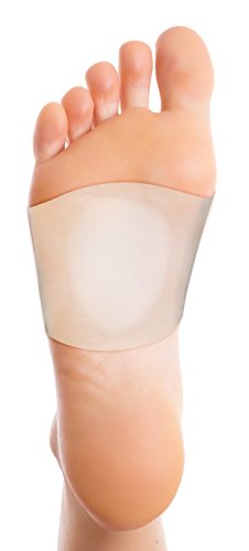 Ortho Pauher Cinta Anatômica Siligel com Piloto para Suporte dos Metatarsos e Arco Plantar (1 par)
