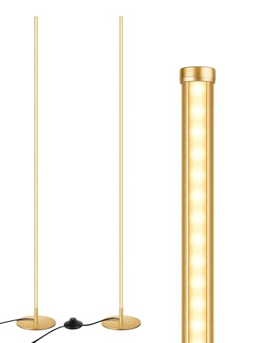 Lampadaire LED Doré dimmable 3000K TF0514 - EDISHINE