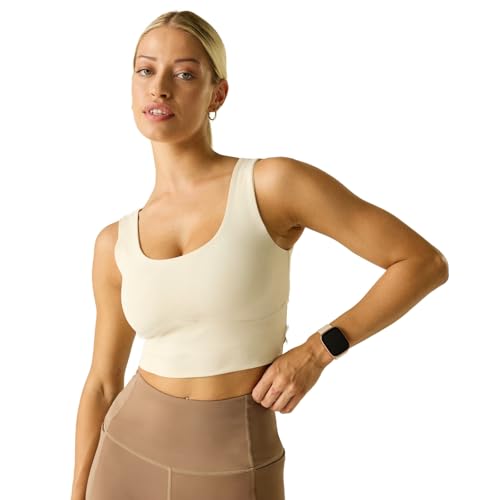 Image of Dare 2b Womens Refresh Crop Vest - Almond Milk - M