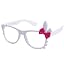White/Hot Pink