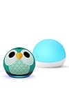 Amazon Echo Dot Kids (newest model) - Owl including Amazon Kids+ with Echo Glow, with Alexa+ Early Access