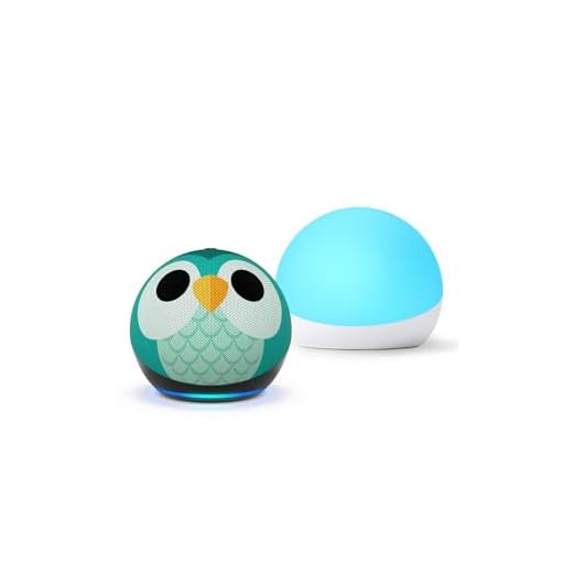All-New Echo Dot (5th Gen) Kids Owl with Echo Glow