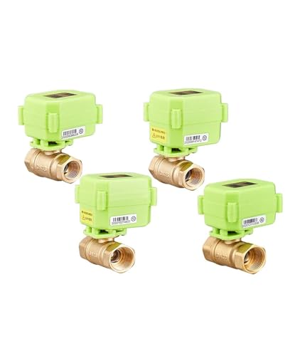 Vanne électrique en laiton 24V pour l'arrosage automatique du jardin connecté IP65