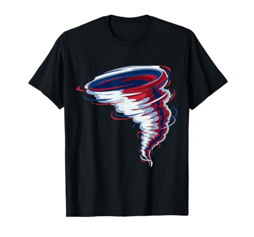 Image of American Fourth of July Tornado Storm Chasing T-Shirt
