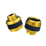 BTEDSXC Sturzpads Rahmen Schieber Universal 2 Stücke Motorrad Crash Protektoren Motorrad Rahmen Sliders Gabel Rahmen Sliders Schutzkappen