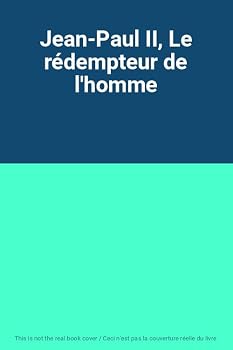 Paperback Jean-Paul II, Le rédempteur de l'homme Book