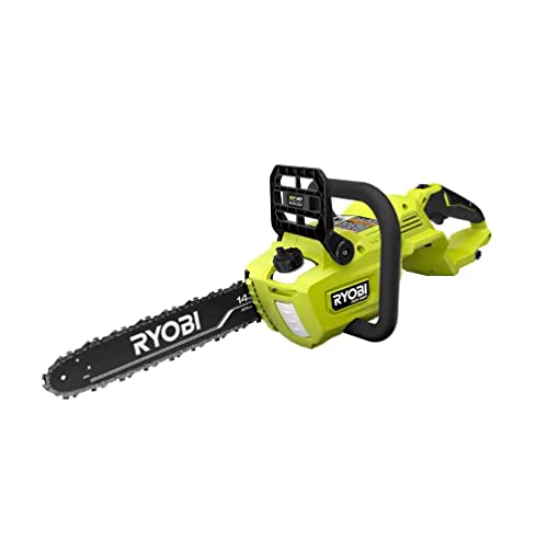 Ryobi 40-Volt Hp Brushless 14 In. Electric Cordless Chainsaw (Tool Only) Ry405010 (Bulk Packaged), Black,Yellow #TOP3
