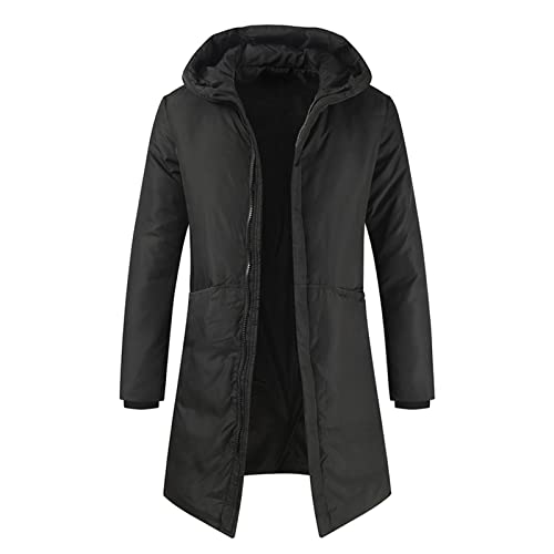 Veste chaude homme orange : blouson matelassé multi-poches mi-saison et travail