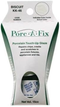 PORC-A-FIX KK-46V KK-46 Porcelain Touch-Up Glaze, Kohler Biscuit-289586
