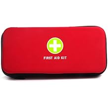 EVA Red Medical Bag - Emergency Hard Case for Home Health, Outdoors & Camping Red