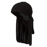 spin magic cotton candy machine Breathable Durag for Men One size fits All Black