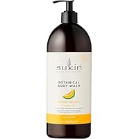 Sukin Melon Delight Body Wash 1L, Soap-Free, Hydrates & Leaves Skin Refreshed with Kakadu Plum & Australian Hibiscus Extract, Australian Made & Owned, Vegan, Cruelty-Free