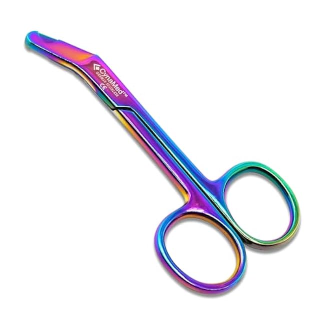 CynaVet Stainless Steel Multicolor Cat Nail Clippers: Safe Trimming of Indoor Cats, Rabbits, Hamsters, Birds - Ideal for at-Home Grooming - Veterinary Instruments Gifts-wgoGRzr7